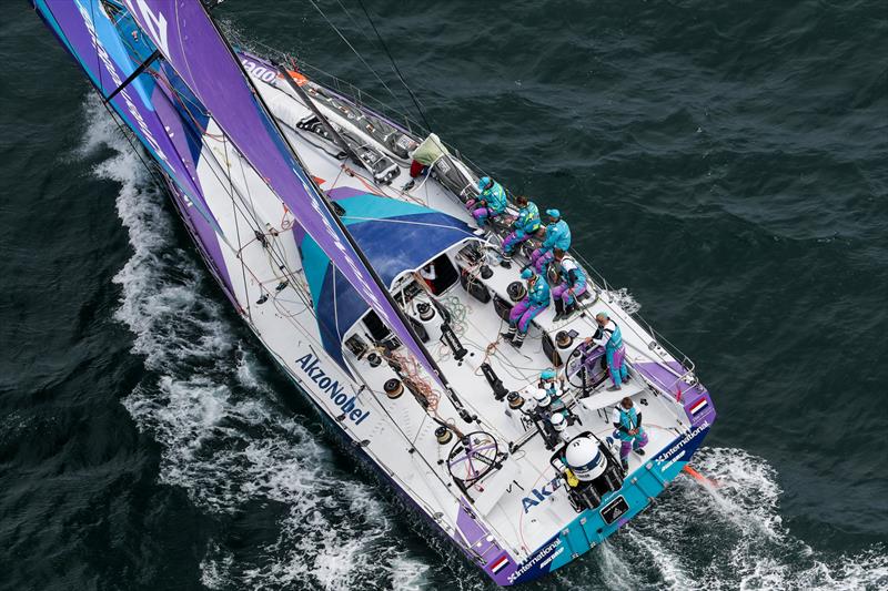 AkzoNobel, Leg 4, Melbourne to Hong Kong, start. - photo © Ainhoa Sanchez / Volvo Ocean Race