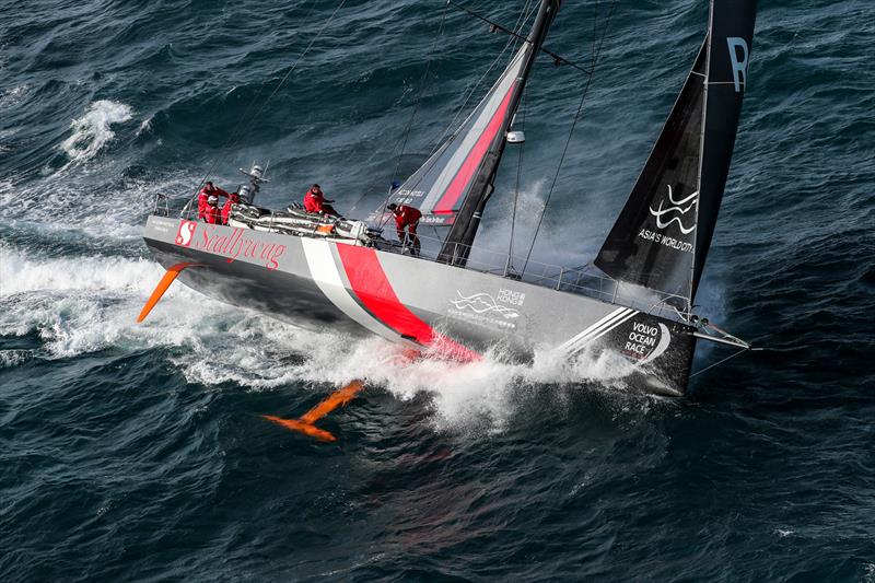 Scallywag, Leg 4, Melbourne to Hong Kong, start. - photo © Ainhoa Sanchez / Volvo Ocean Race