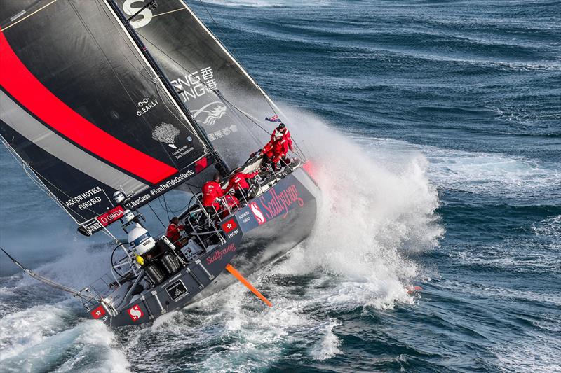 Scallywag, Leg 4, Melbourne to Hong Kong, start. - photo © Ainhoa Sanchez / Volvo Ocean Race