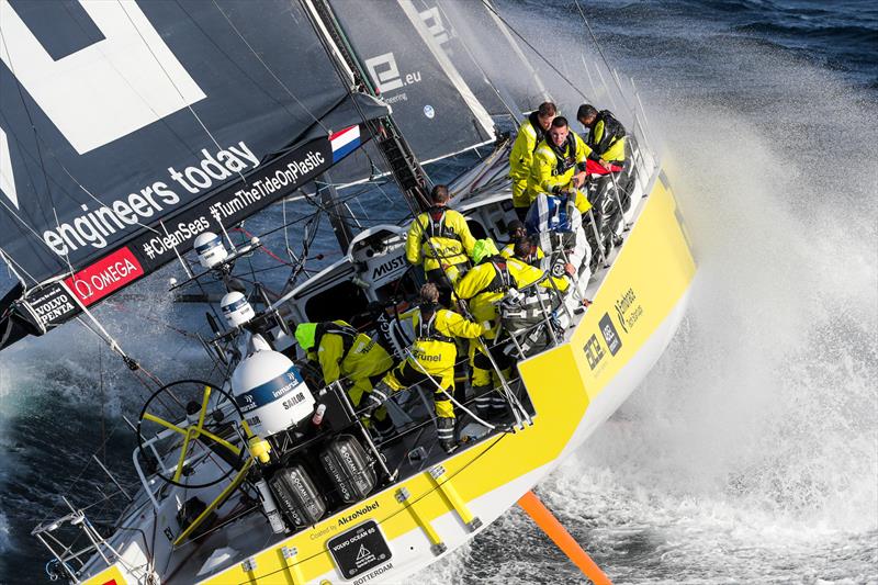 Brunel, Leg 4, Melbourne to Hong Kong, start. - photo © Ainhoa Sanchez / Volvo Ocean Race