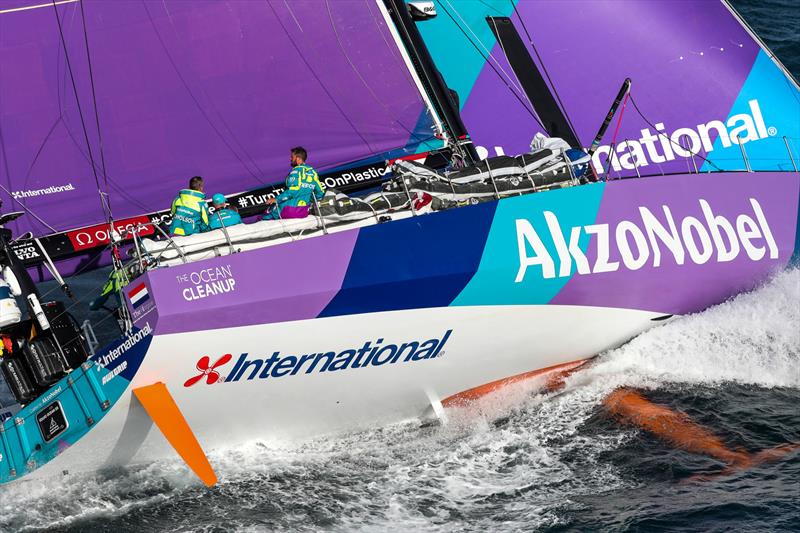 AkzoNobel, Leg 4, Melbourne to Hong Kong, start. - photo © Ainhoa Sanchez / Volvo Ocean Race