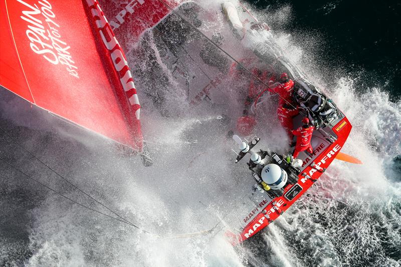 MAPFRE, Leg 4, Melbourne to Hong Kong, start. - photo © Ainhoa Sanchez / Volvo Ocean Race