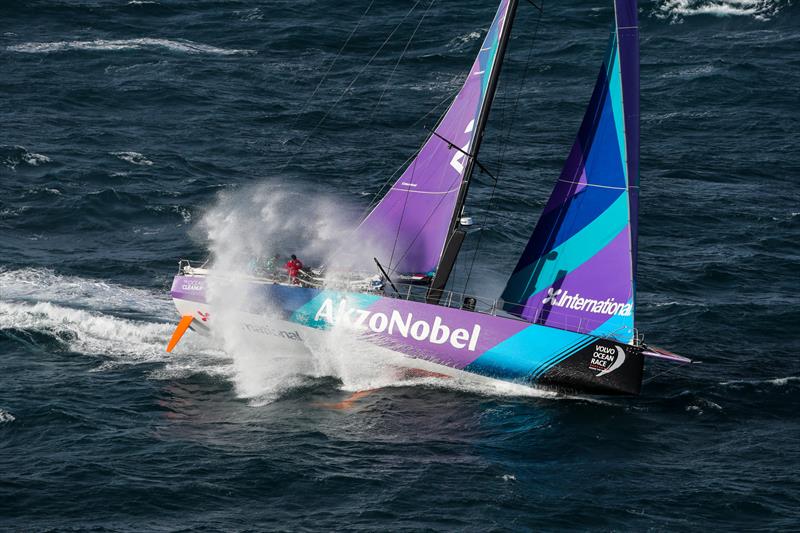 AkzoNobel, Leg 4, Melbourne to Hong Kong, start. - photo © Ainhoa Sanchez / Volvo Ocean Race