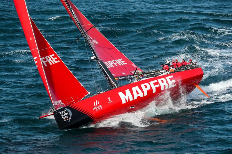 MAPFRE, Leg 4, Melbourne to Hong Kong, start. - photo © Ainhoa Sanchez / Volvo Ocean Race