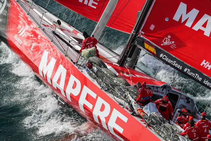 MAPFRE, Leg 4, Melbourne to Hong Kong, start. - photo © Ainhoa Sanchez / Volvo Ocean Race