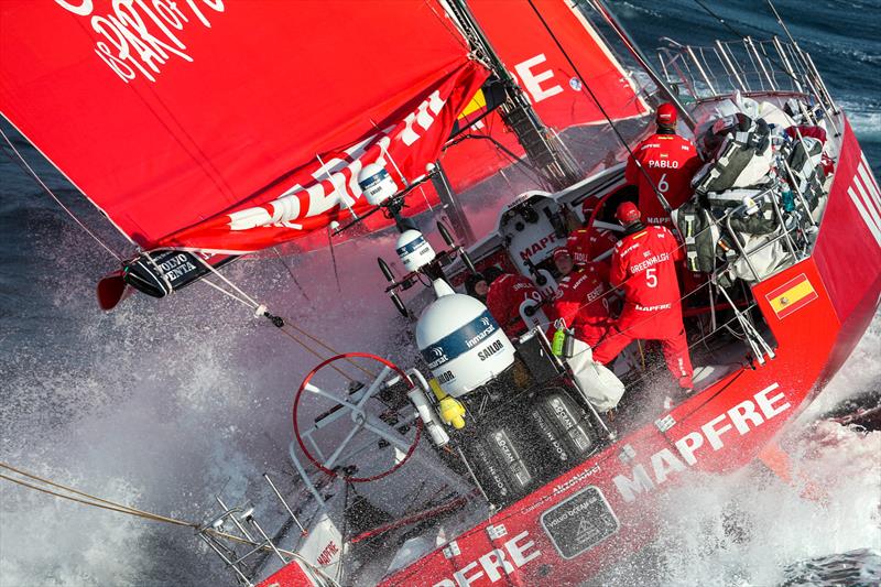 MAPFRE, Leg 4, Melbourne to Hong Kong, start. - photo © Ainhoa Sanchez / Volvo Ocean Race