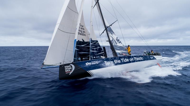 Volvo Ocean Race Leg 6 to Auckland, day 6 on board Turn the Tide on Plastic. 12 February - photo © James Blake / Volvo Ocean Race