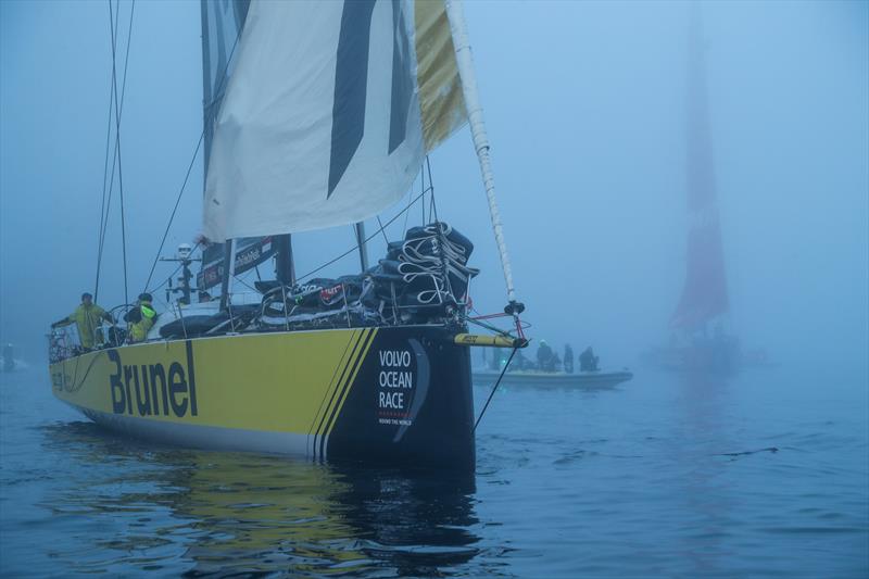 Team Brunel - Leg 8 from Itajai to Newport. Arrivals. 08 May, 2018. - photo © Jesus Renedo / Volvo Ocean Race