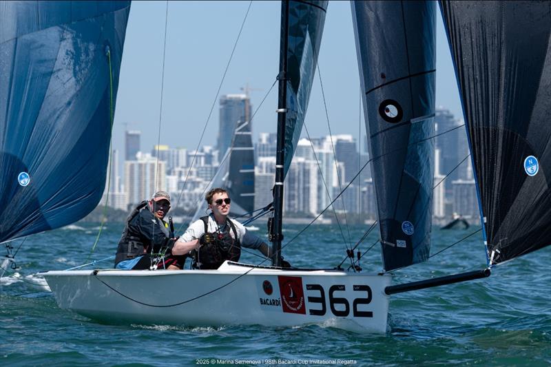 VX One: Doug Clark/Zach Champney (USA 362) control the VX One - Bacardi Cup Invitational Regatta 2025 - photo © Marina Semenova