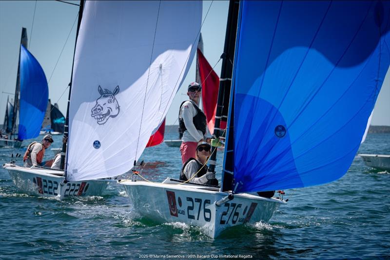 VX One: Two-time defending champions Chris Alexander/Madeline Baldridge/Grace Howie advance into overall lead - Bacardi Cup Invitational Regatta 2025 - photo © Marina Semenova