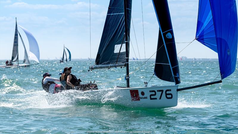 VX One: Chris Alexander/Madeline Baldridge/Grace Howie secure their third consecutive BCIR win - 2025 Bacardi Cup Invitational Regatta - photo © Marina Semenova