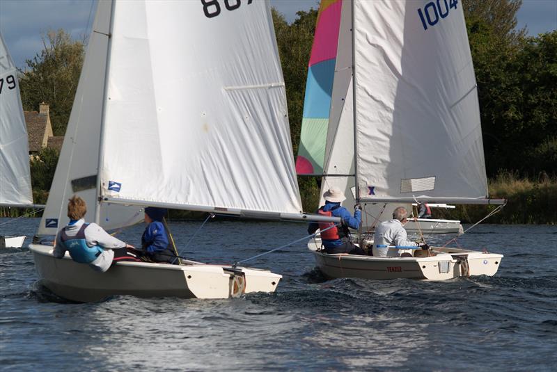 Wanderer Nationals at Cotswold SC photo copyright Peter Moreland taken at Cotswold Sailing Club and featuring the Wanderer class