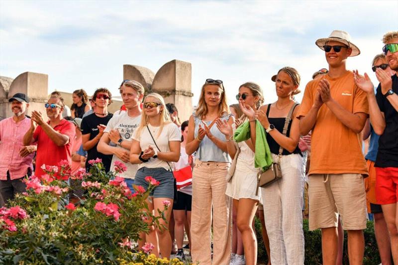 The International WASZP Games is officially opened at Malcesine, Lake Garda, Italy - photo © James Tomlinson