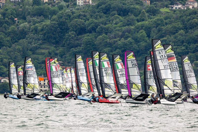 2024 Coppa Italia Waszp photo copyright Matteo Garrone taken at Circolo vela Bellano and featuring the WASZP class