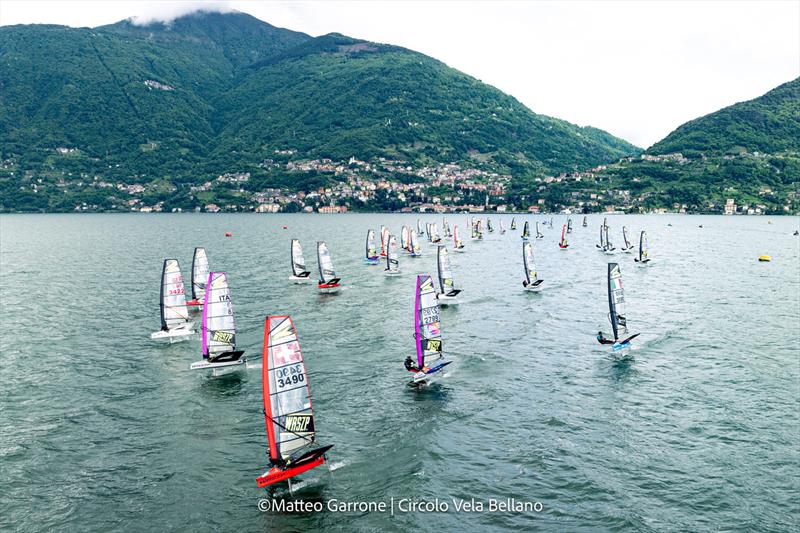 2024 Coppa Italia Waszp photo copyright Matteo Garrone taken at Circolo vela Bellano and featuring the WASZP class