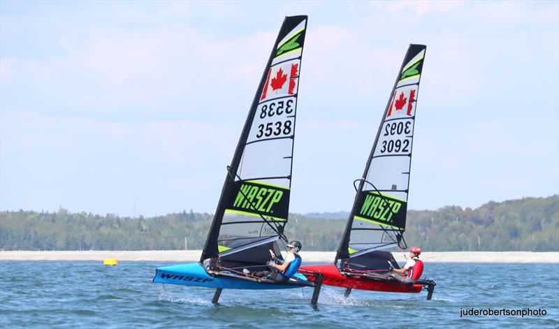 2024 WASZP North Americans 2024 at Halifax, Nova Scotia photo copyright Jude Robertson Photography taken at Royal Nova Scotia Yacht Squadron and featuring the WASZP class