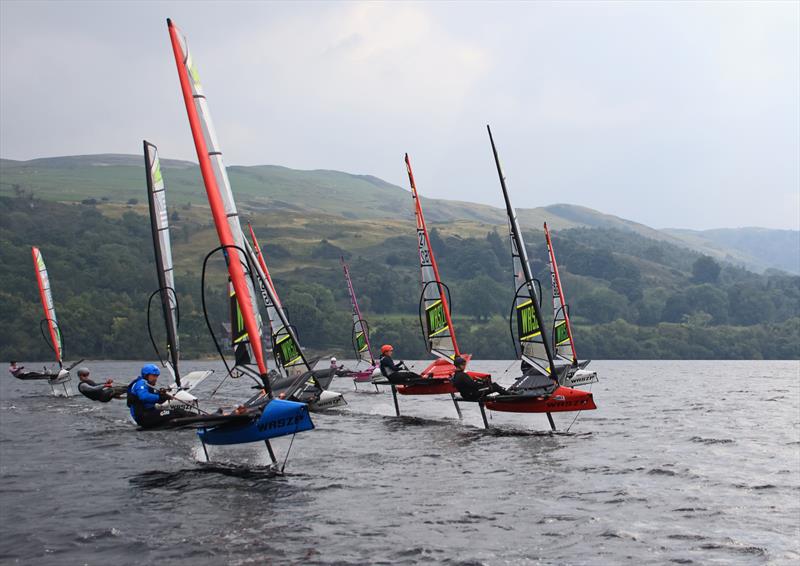 WASZP Welsh Championship at Bala photo copyright John Hunter taken at Bala Sailing Club and featuring the WASZP class