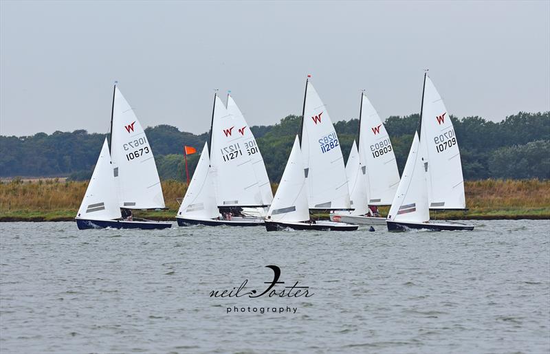 Aldeburgh YC Flying Fifteen and Wayfarer Open photo copyright Neil Foster Photography taken at Aldeburgh Yacht Club and featuring the Wayfarer class