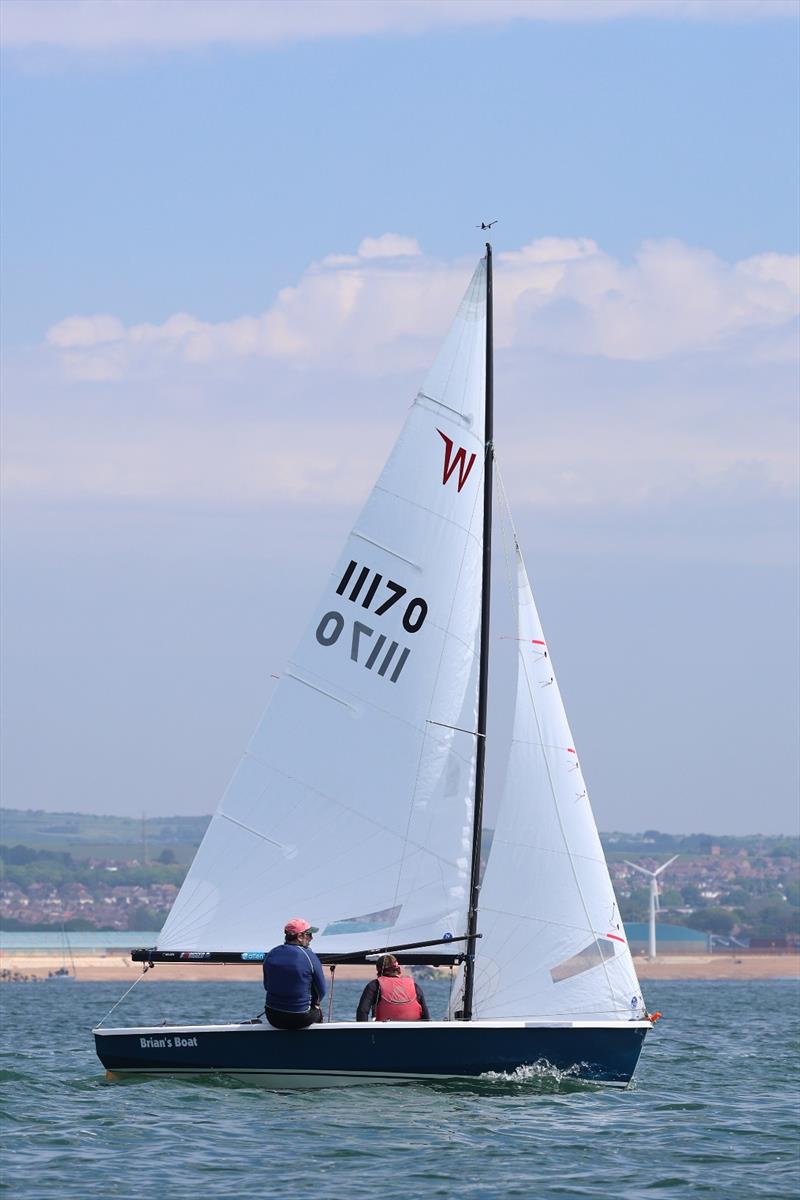 Craftinsure Wayfarer National Circuit at Shoreham photo copyright Warwick Baker / www.warwickpics.com taken at Shoreham Sailing Club and featuring the Wayfarer class