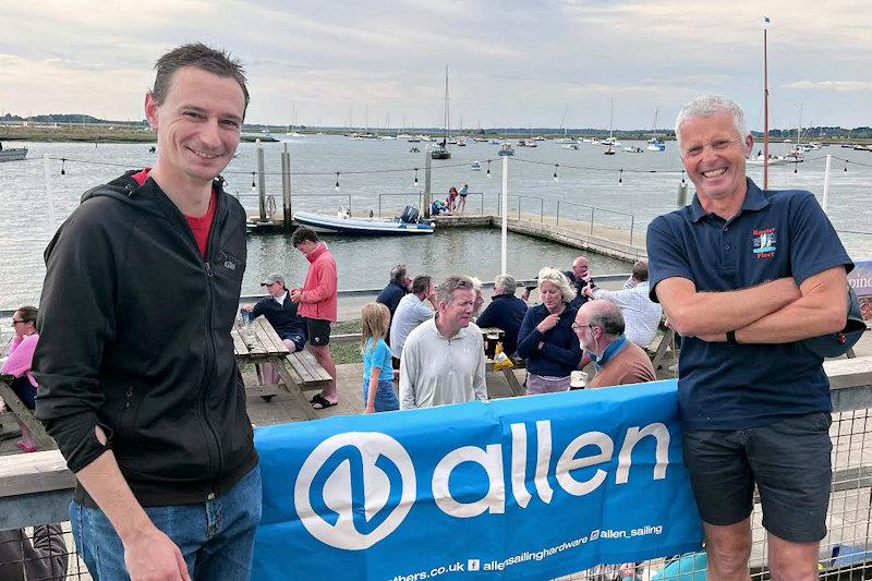 Guy Marks and Sam Boniface win the Craftinsure Wayfarer Easterns National Circuit Event at Aldeburgh - photo © Sam Pygall