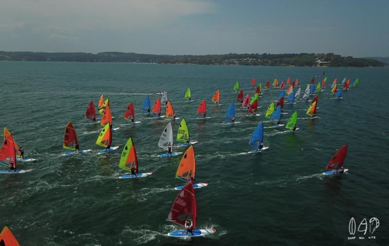 Australian Windsurfer Nationals - Final day photo copyright Mitchell Pearson / SurfSailKite taken at Toronto Amateur Sailing Club and featuring the Windsurfing class