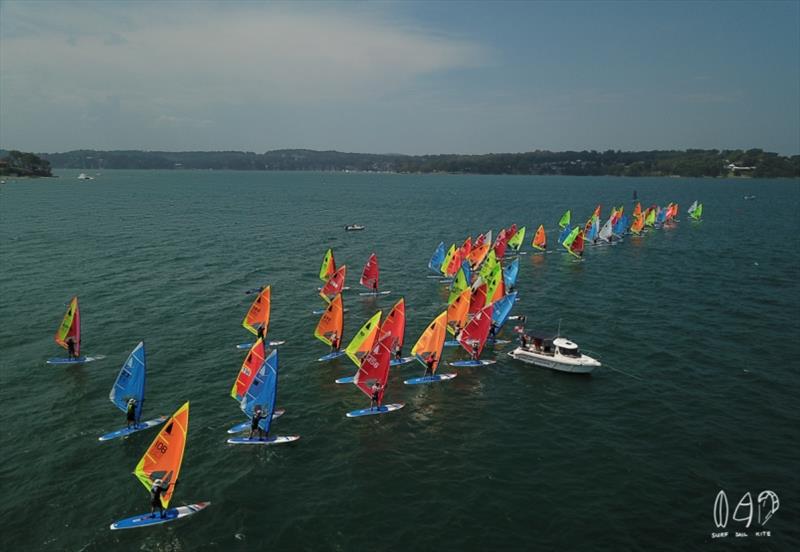 Australian Windsurfer Nationals - Final day photo copyright Mitchell Pearson / SurfSailKite taken at Toronto Amateur Sailing Club and featuring the Windsurfing class