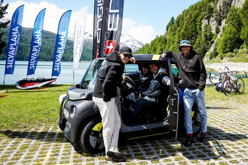 Good vibes on the lakeside - 2024 Formula Wing European Championships - photo © IWSA media / Sailing Energy