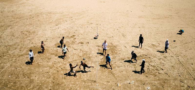 Volleyball on Pingtan beach photo copyright IWSA media / Robert Hajduk taken at  and featuring the Wing Foil class