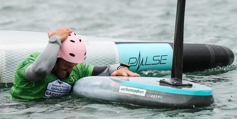 Cappuzzo still can't believe his three wins - 2024 Wingfoil Racing World Cup Italy - photo © IWSA media / Robert Hajduk