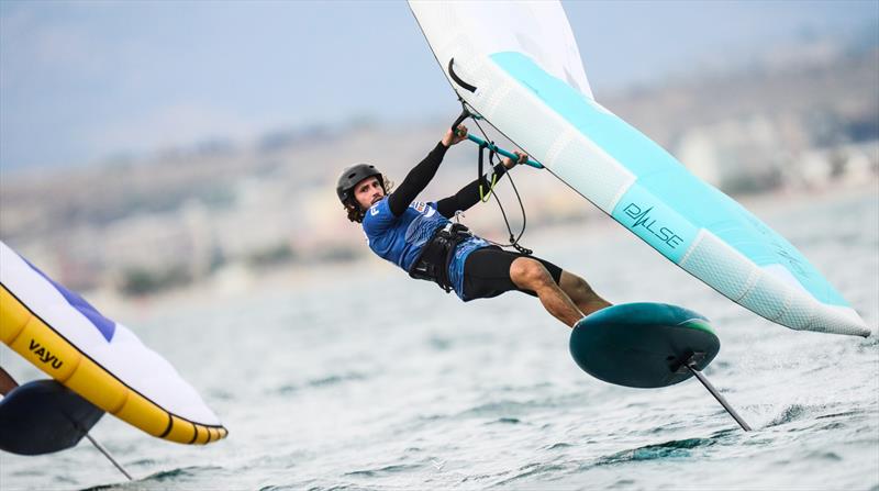 Julien Rattotti was the early user of double skin wings - photo © IWSA media / Robert Hajduk