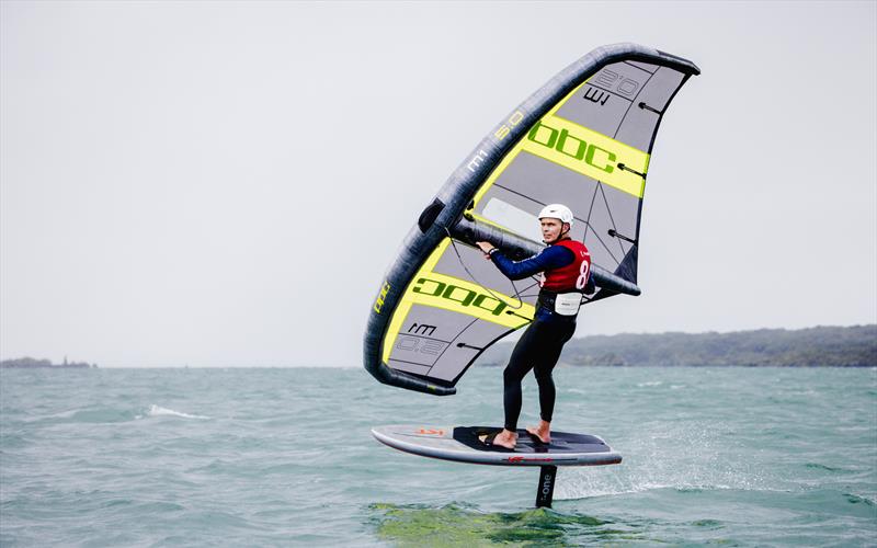 Jon Bilger - PredictWind Wingfoil National Championships. Wakatere Boating Club. Day 2 - Saturday 8 March - photo © Suellen Hurling