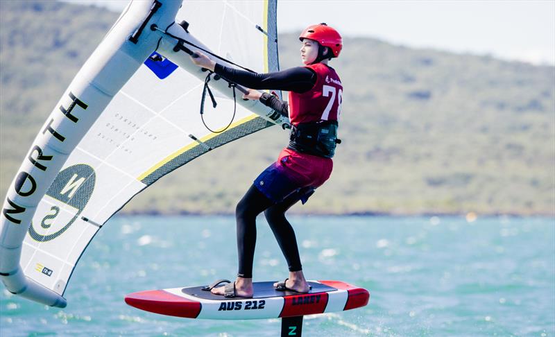 PredictWind Wingfoil National Championships. Wakatere Boating Club. Day 3 - Saturday 9 March photo copyright Suellen Hurling taken at Wakatere Boating Club and featuring the Wing Foil class