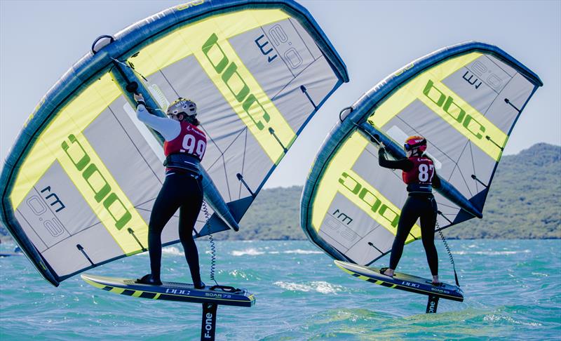 PredictWind Wingfoil National Championships. Wakatere Boating Club. Day 3 - Saturday 9 March photo copyright Suellen Hurling taken at Wakatere Boating Club and featuring the Wing Foil class