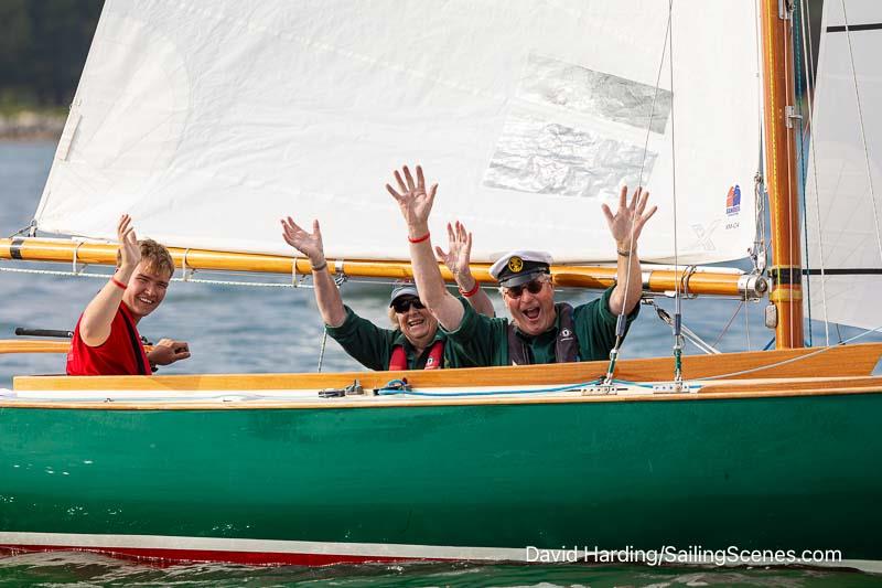 XOD 12, Dawn, Built in 1924, at Bournemouth Digital Poole Week 2024 - photo © David Harding / www.sailingscenes.com